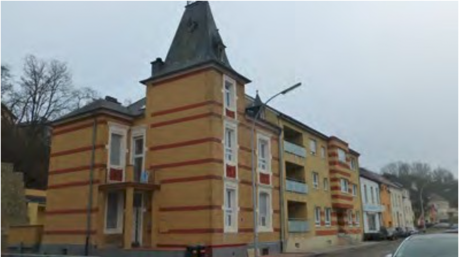 Historische Stätte: Bahnhof von Junglinster