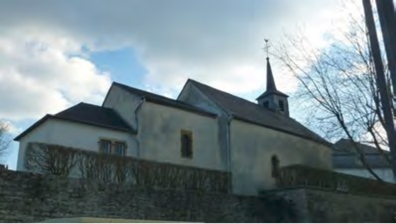 Historische Kirche von Altlinster